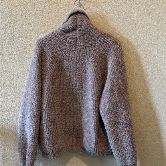 Barefoot Dreams - CozyChic Ribbed Shawl Collar Cardi Sweater XL - Picture 7 of 8